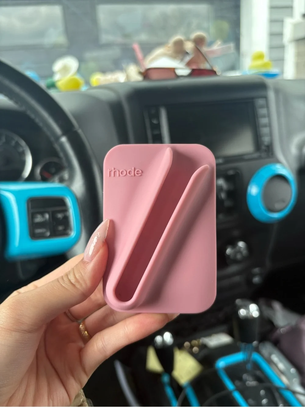 rhode snap on lip case in ribbon